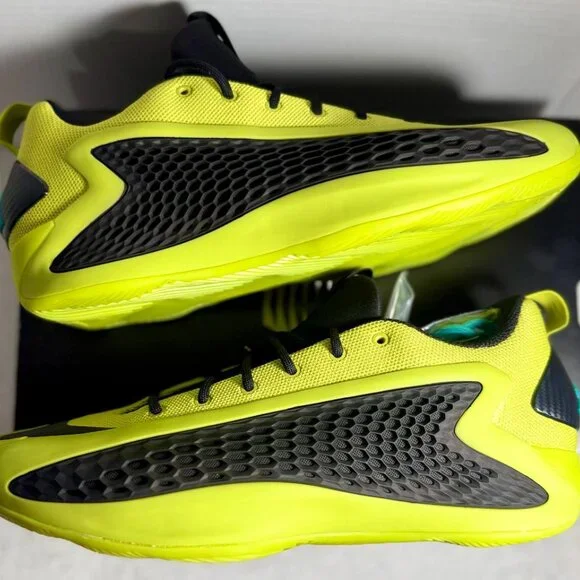 Adidas ANTHONY EDWARDS 1 Low Preloved Lime [JS1778]  *NEW* Sz: 12 - Picture 7 of 11